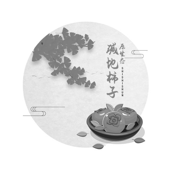 原生态碱地柿子 SHISHISHUN