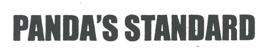 PANDA"S STANDARD