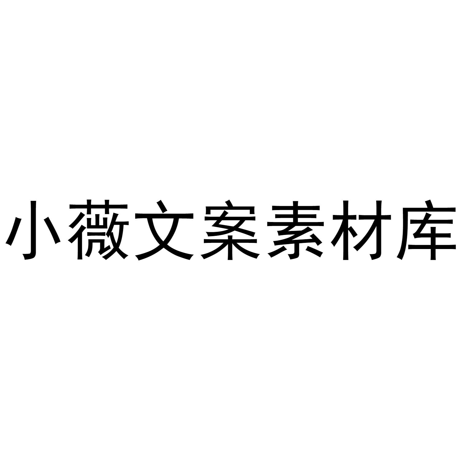小薇文案素材库
