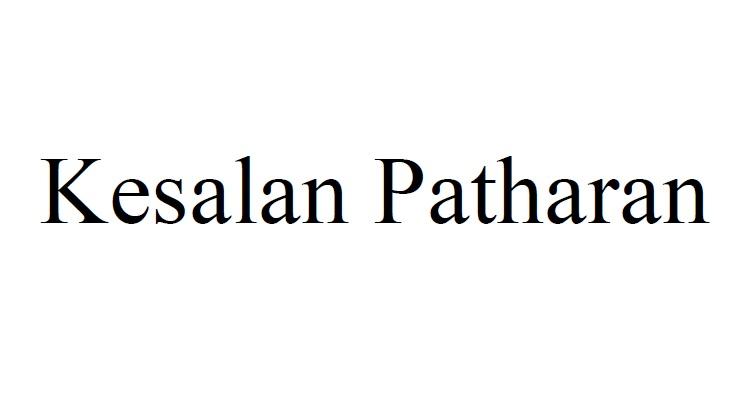 KESALAN PATHARAN