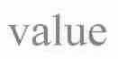 VALUE