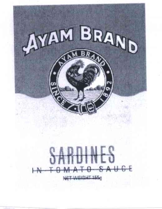 AYAM BRAND SINCE 1892