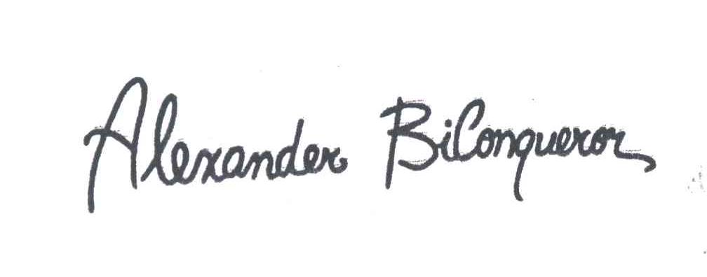 ALEXANDER BILONQUEROR