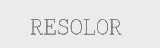RESOLOR