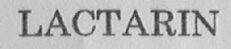 LACTARIN