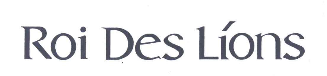 ROI DES LIONS