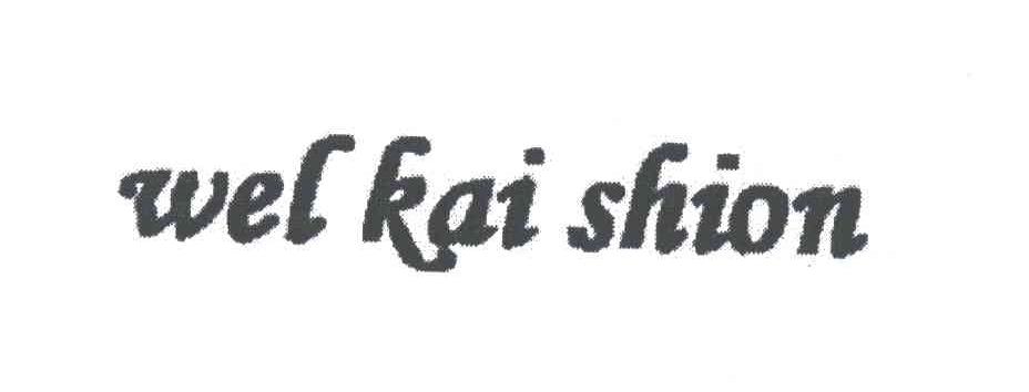 WEL KAI SHION