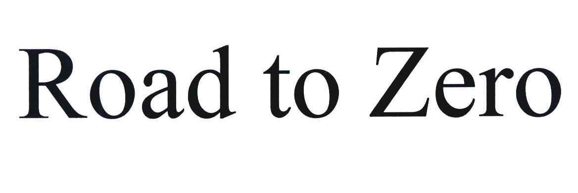 ROAD TO ZERO