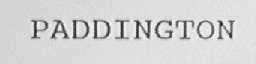 PADDINGTON