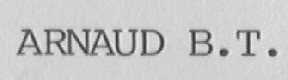 ARNAUD B.T.