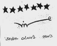 SEVEN COLOURS STARS