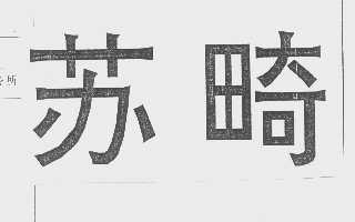 苏畸