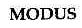 MODUS