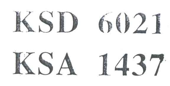 KSD KSA;60211437