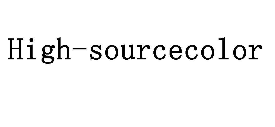 HIGH-SOURCECOLOR
