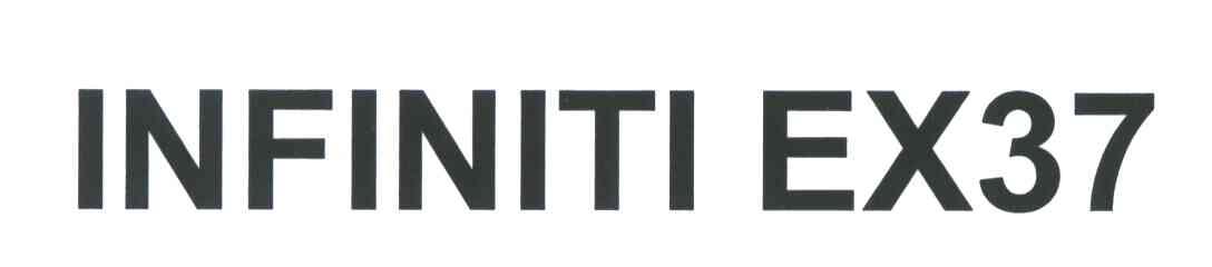 INFINITI EX;37