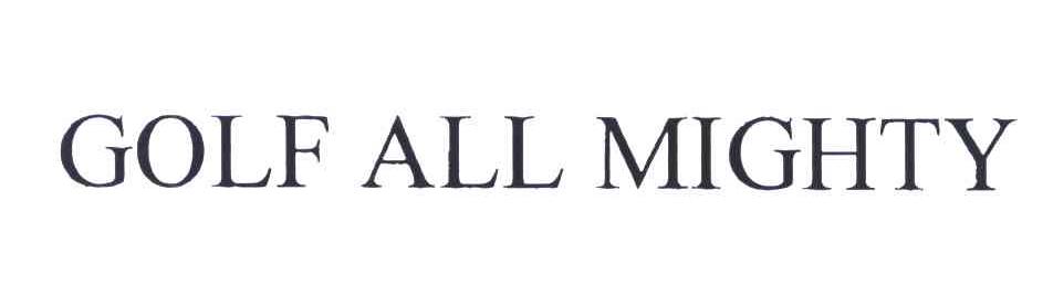 GOLFALLMIGHTY