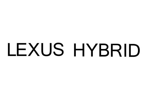 LEXUS HYBRID