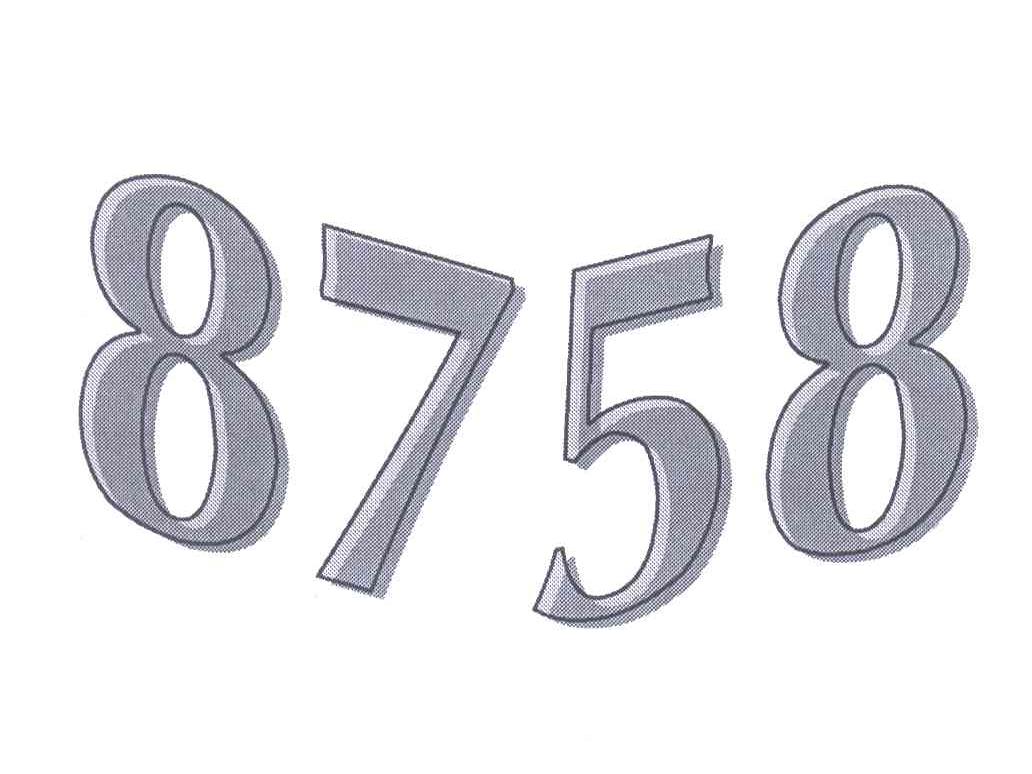 8758