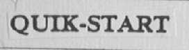 QUIK-START