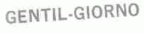 GENTIC GIORNO