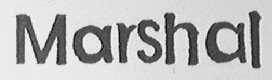 MARSHAL