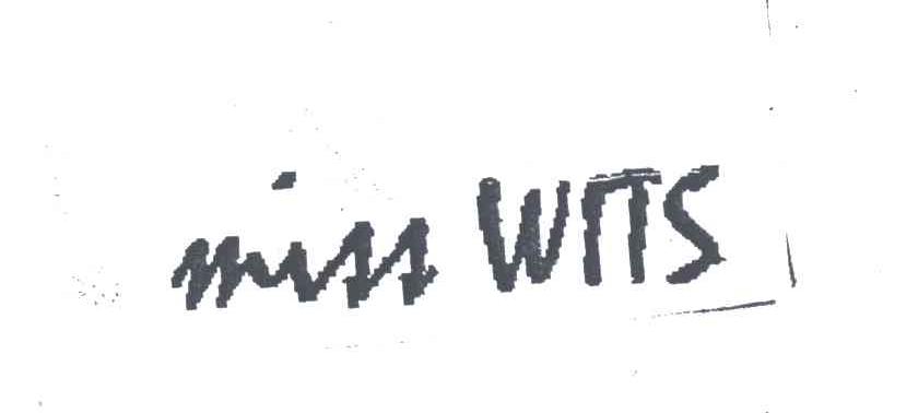 MISS WITS