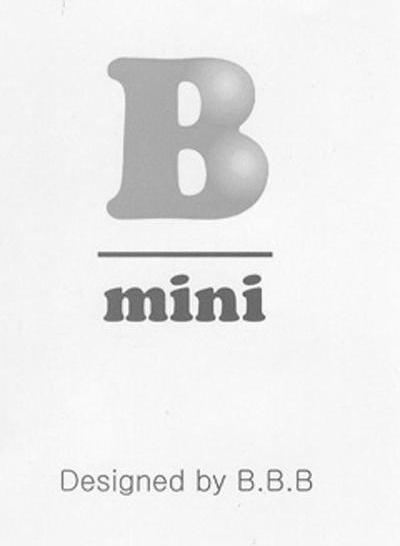 B MINI DESIGNED BY B.B.B