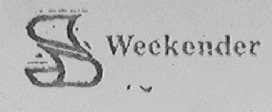 WEEKENDER