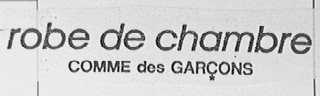 ROBE DE CHAMBER COMME DES GARCONS