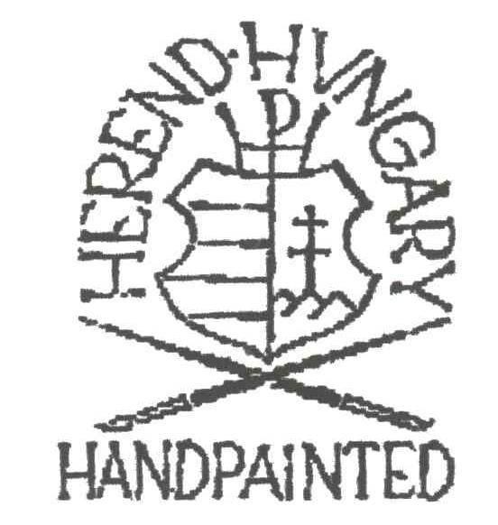 HEREND HVNGARY;HANDPAINTED