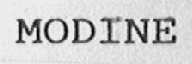 MODINE