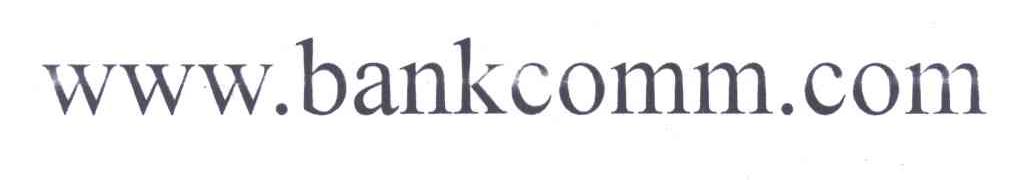 WWW BANKCOMM COM