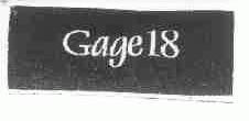 GAGE;18