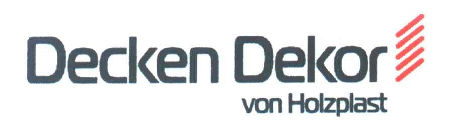 DECKEN DEKOR VON HOLZPLAST
