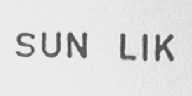SUN LIK