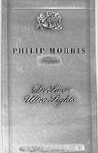 PHILIP MORRIS DELUXE VLTRA LIGHTS