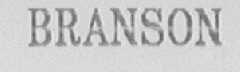 BRANSON
