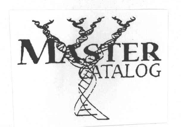 MASTER CATALOG