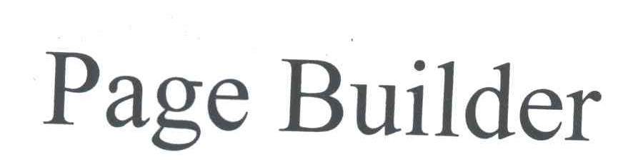 PAGE BUILDER