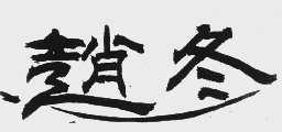 赵冬