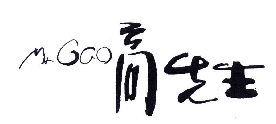 高先生;MR GAO
