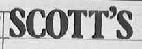 SCOTT'S