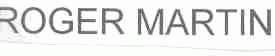 ROGER MARTIN