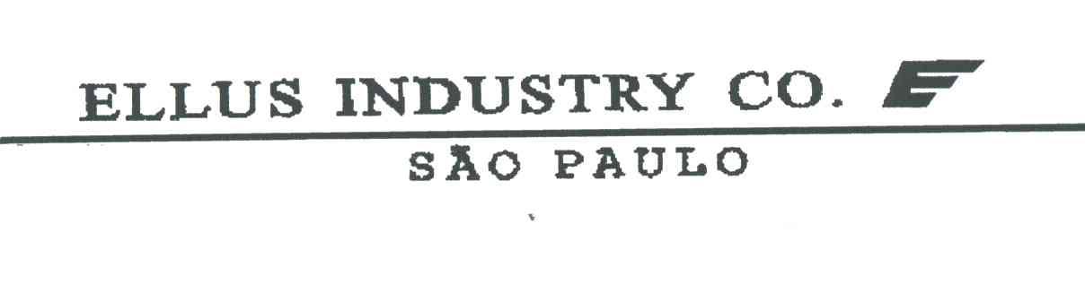 ELLUS INDUSTRY CO.；SAO PAULO