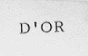 D'OR