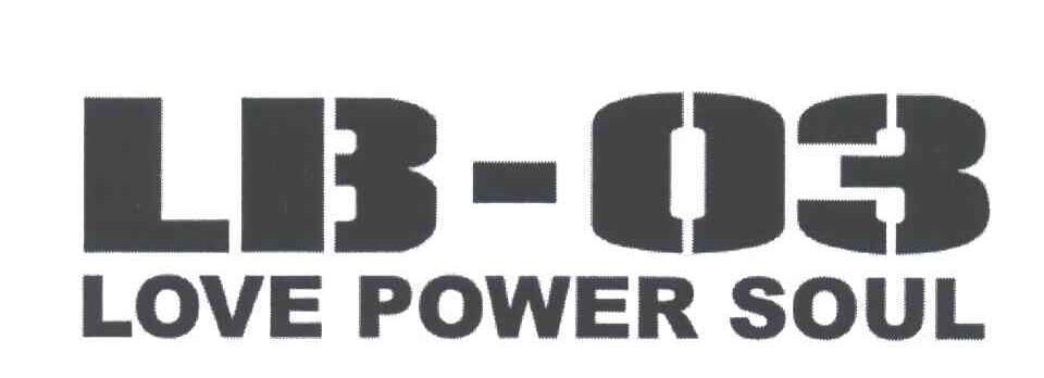 LOVE POWER SOUL;LB-03
