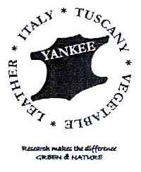ITALY TUSCANY VEGETABLE LEATHER YANKEE RESEARCH MAKES THE DIFFERENCE GREEN & NATURE