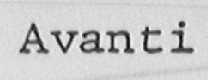 AVANTI
