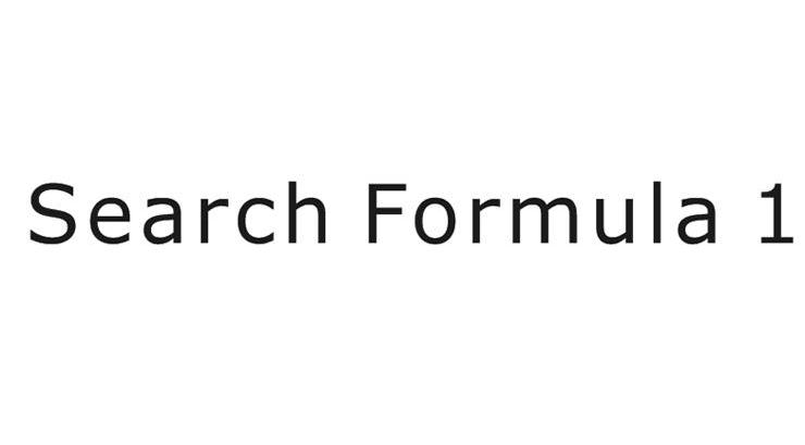 SEARCH FORMULA 1